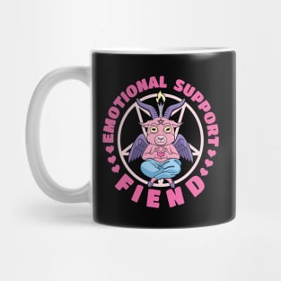 Emotional Support Fiend - Funny Devil Quotes Mug